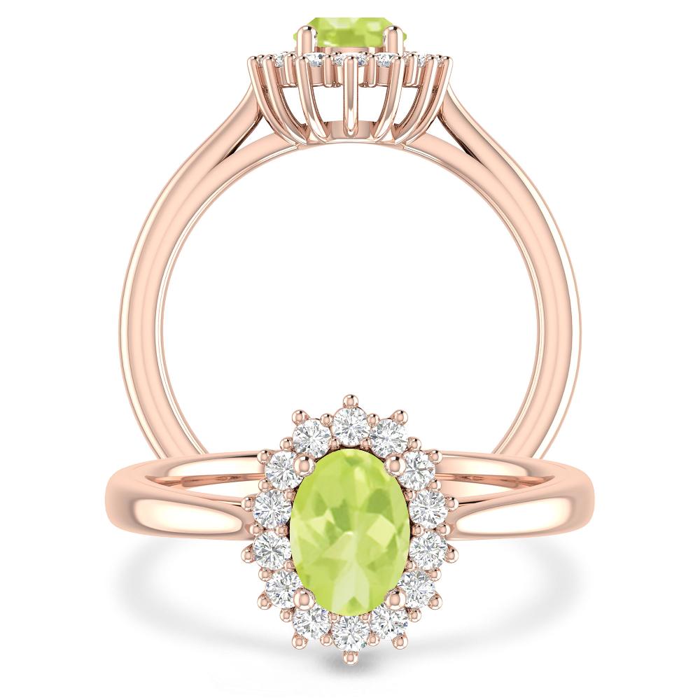 Rose Gold - Peridot