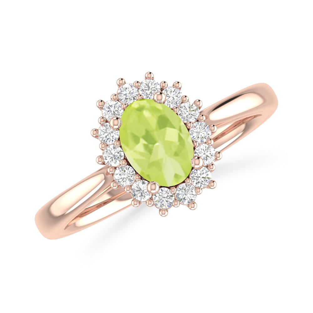 Rose Gold - Peridot