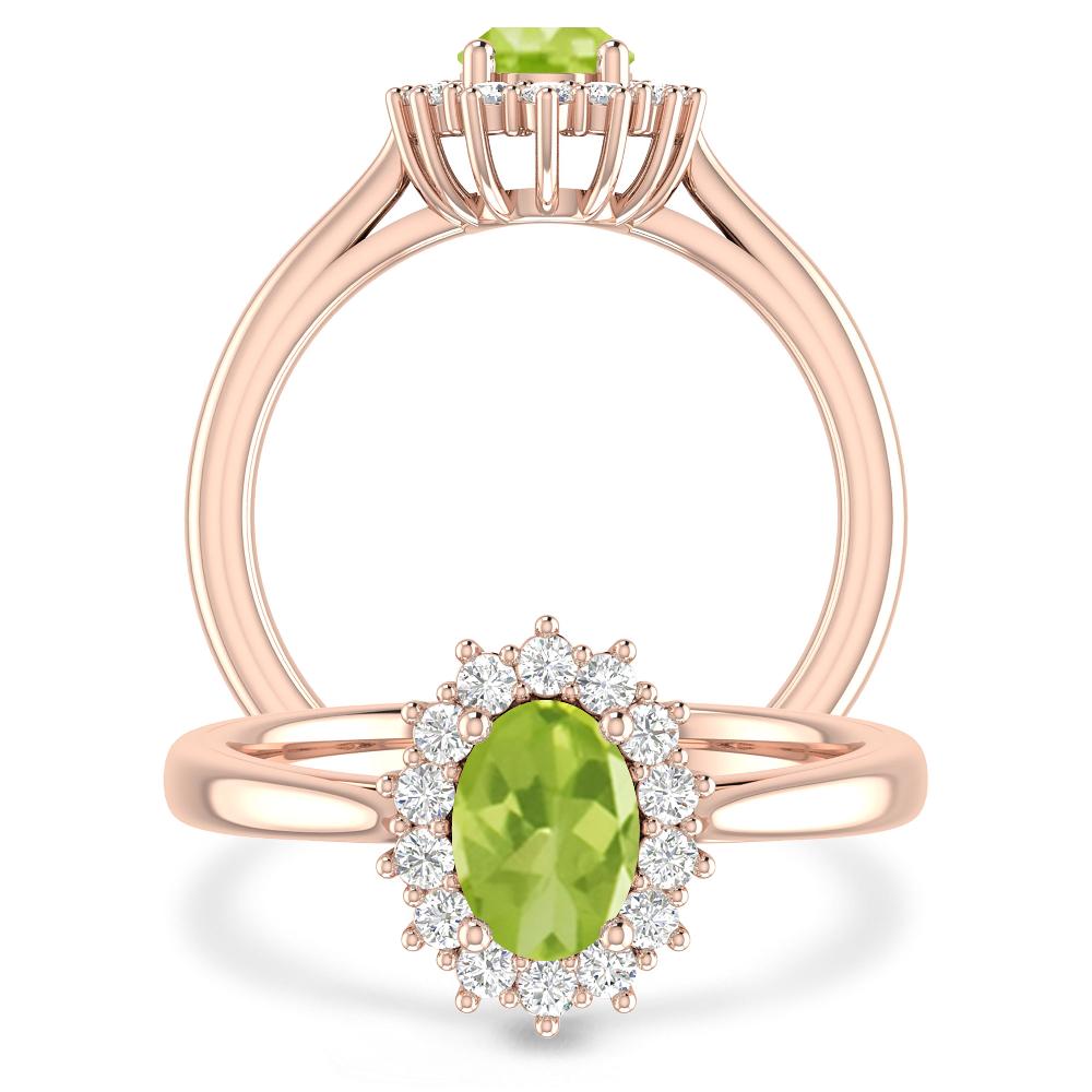 Rose Gold - Peridot