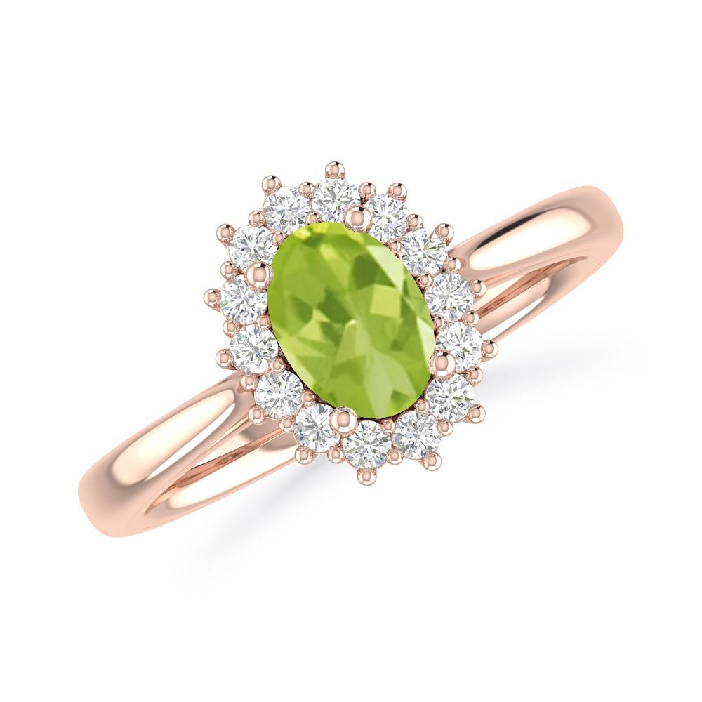 Rose Gold - Peridot