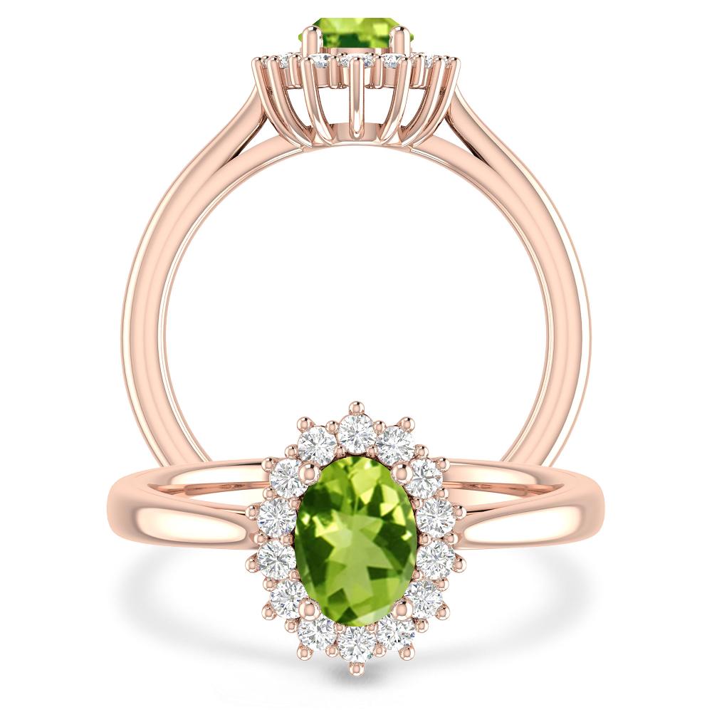 Rose Gold - Peridot