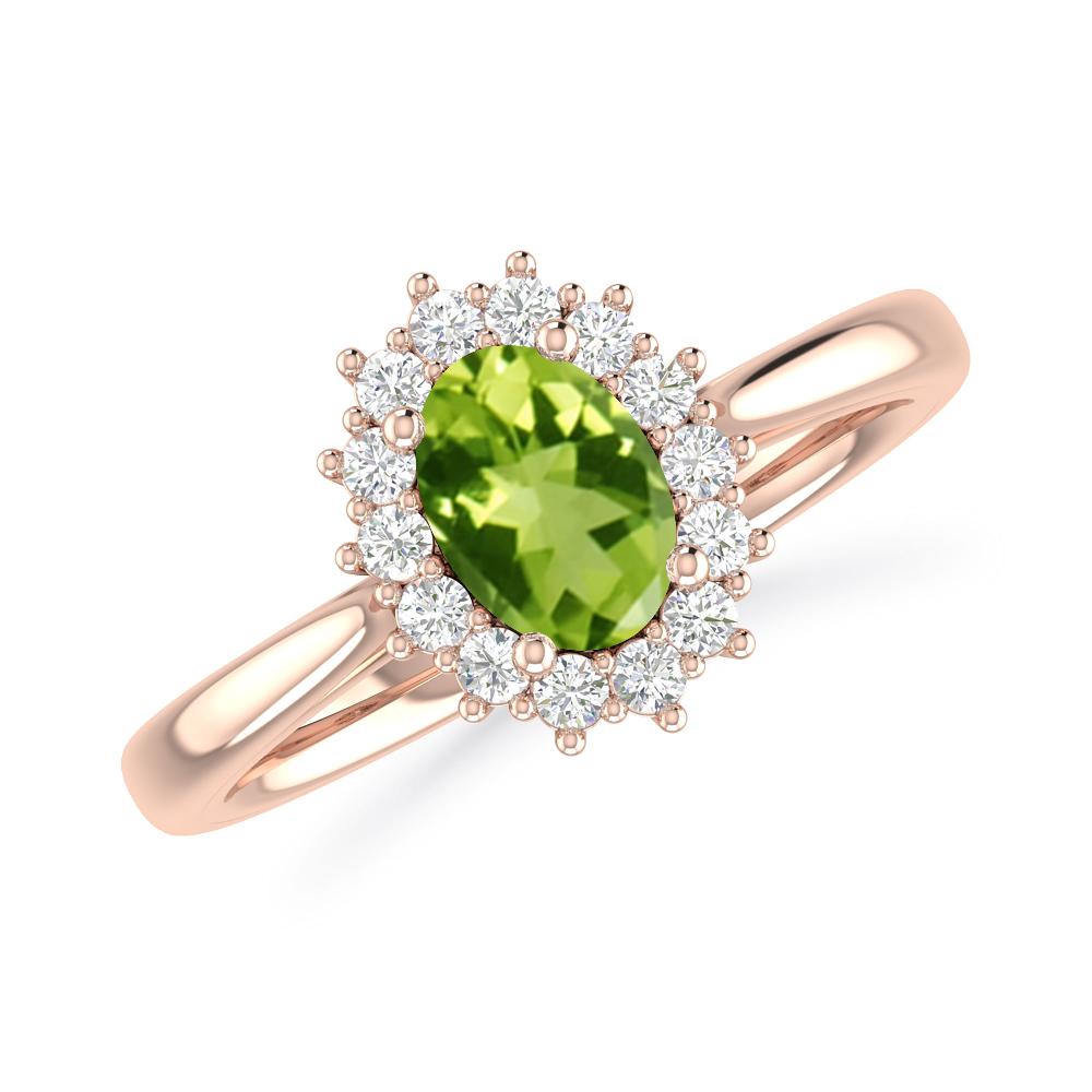 Rose Gold - Peridot