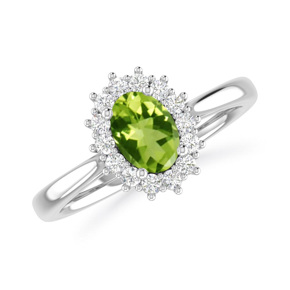 White Gold - Peridot