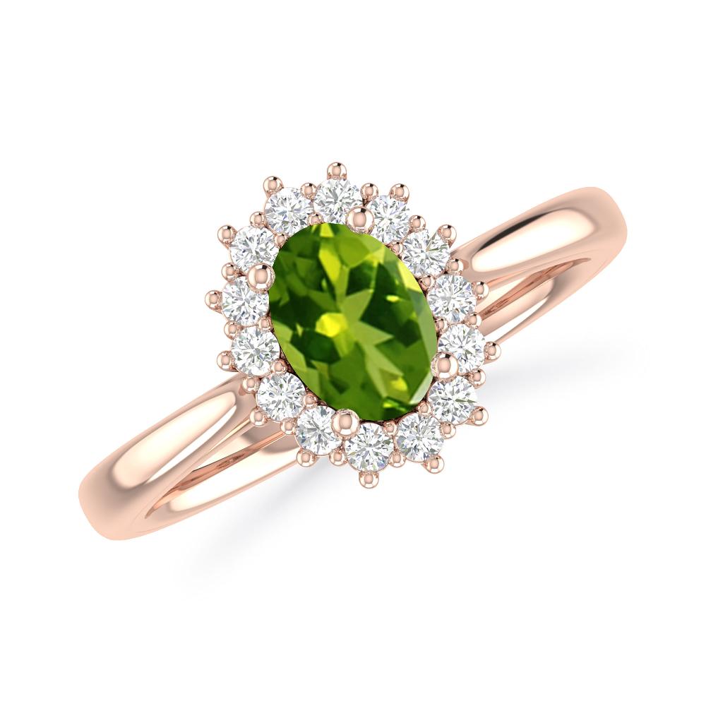 Rose Gold - Peridot