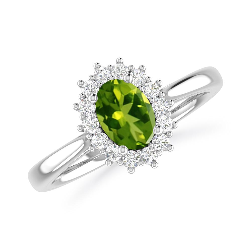 White Gold - Peridot