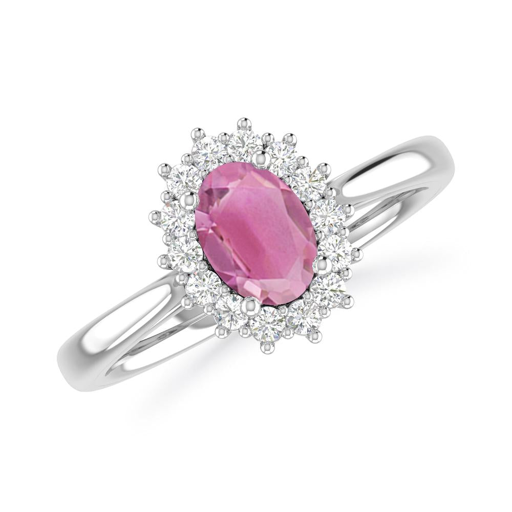 White Gold - Pink Tourmaline