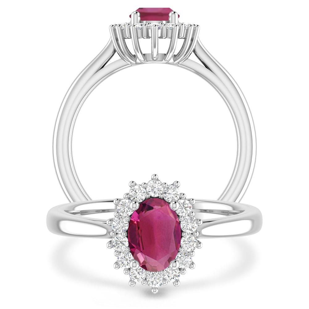 White Gold - Pink Tourmaline