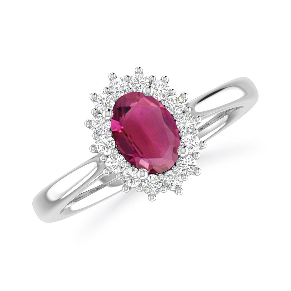 White Gold - Pink Tourmaline