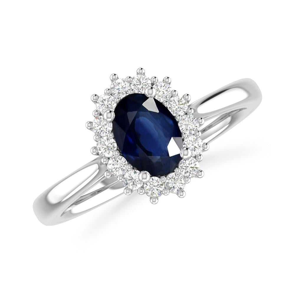 White Gold - Sapphire