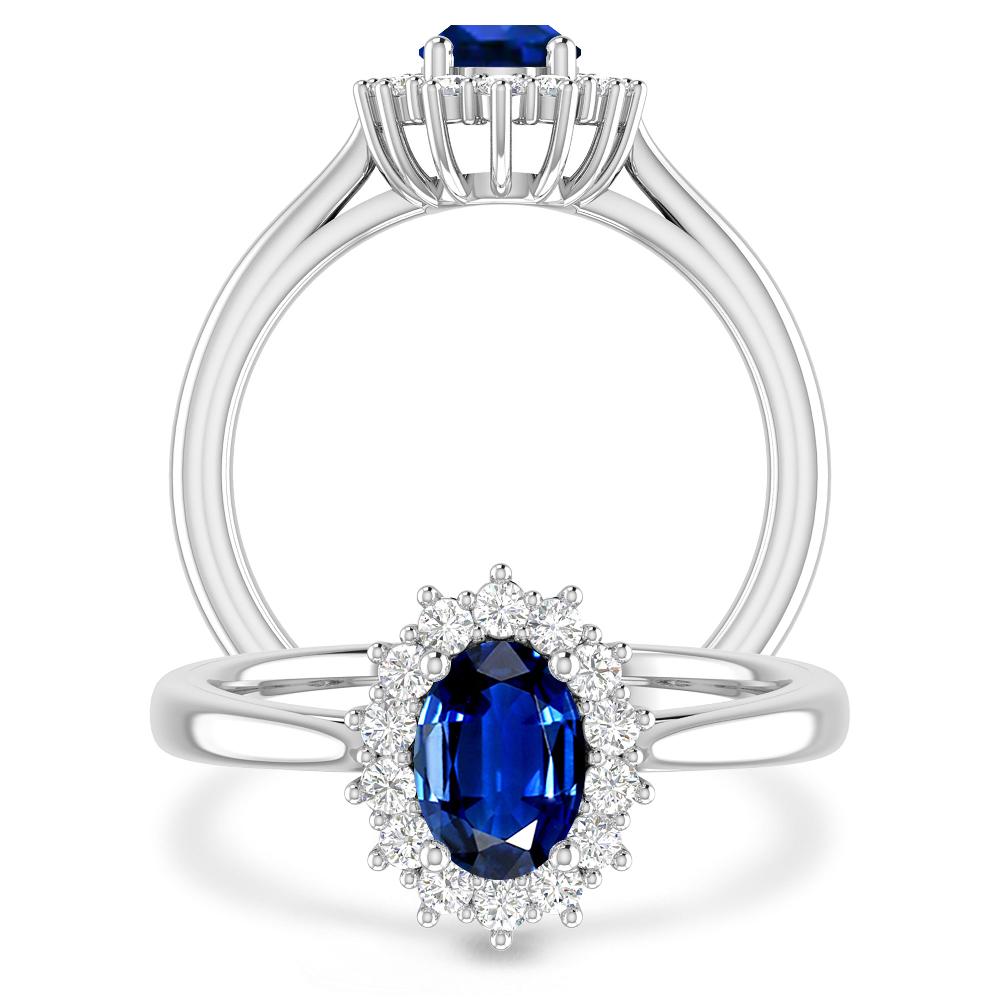 White Gold - Sapphire