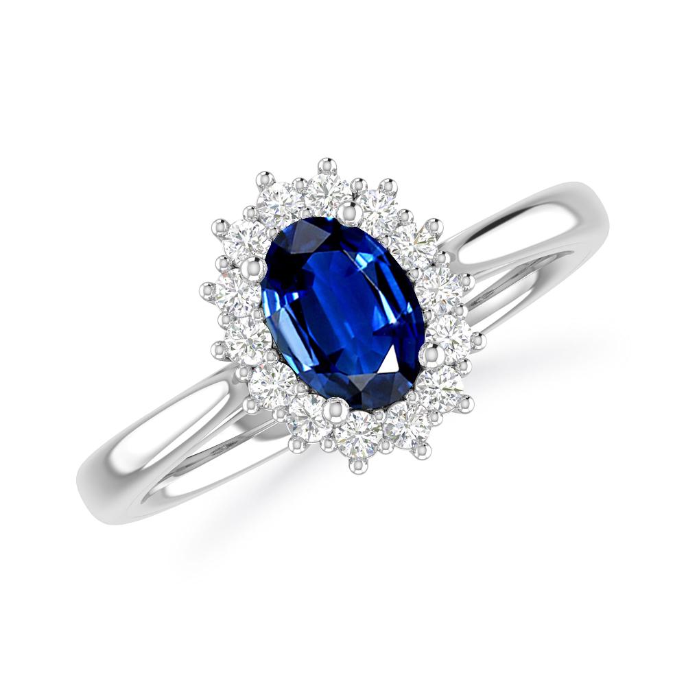 White Gold - Sapphire