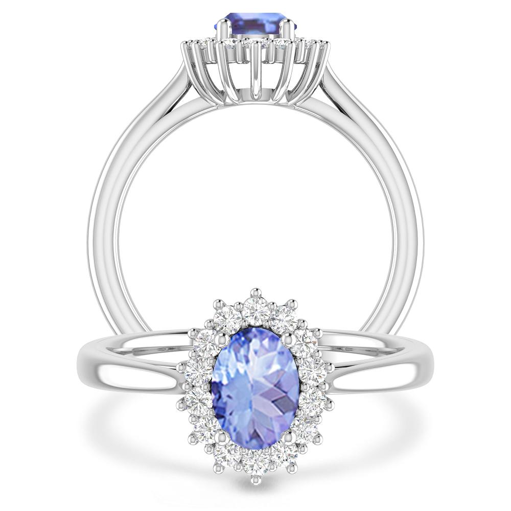 White Gold - Tanzanite