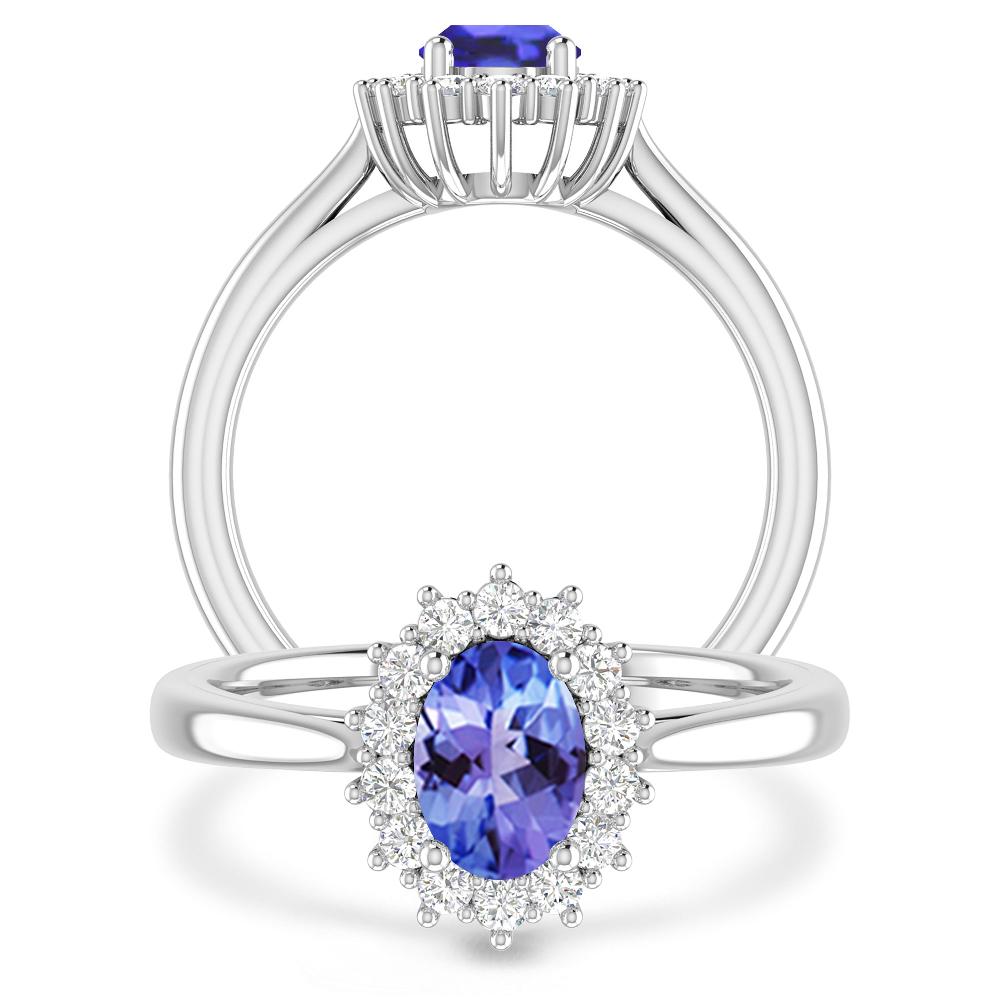 White Gold - Tanzanite