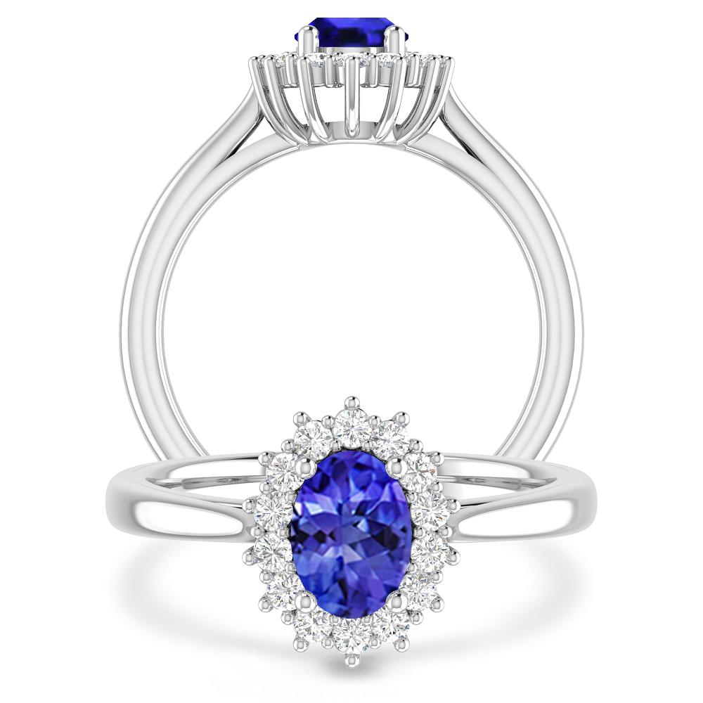 White Gold - Tanzanite