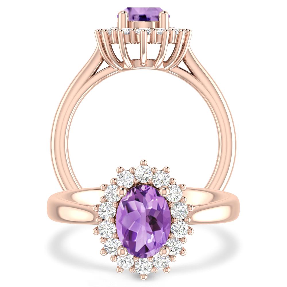 Rose Gold - Amethyst