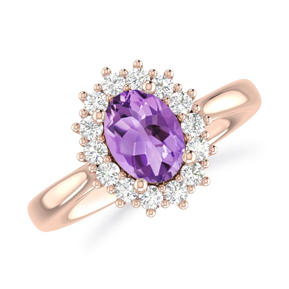 Rose Gold - Amethyst