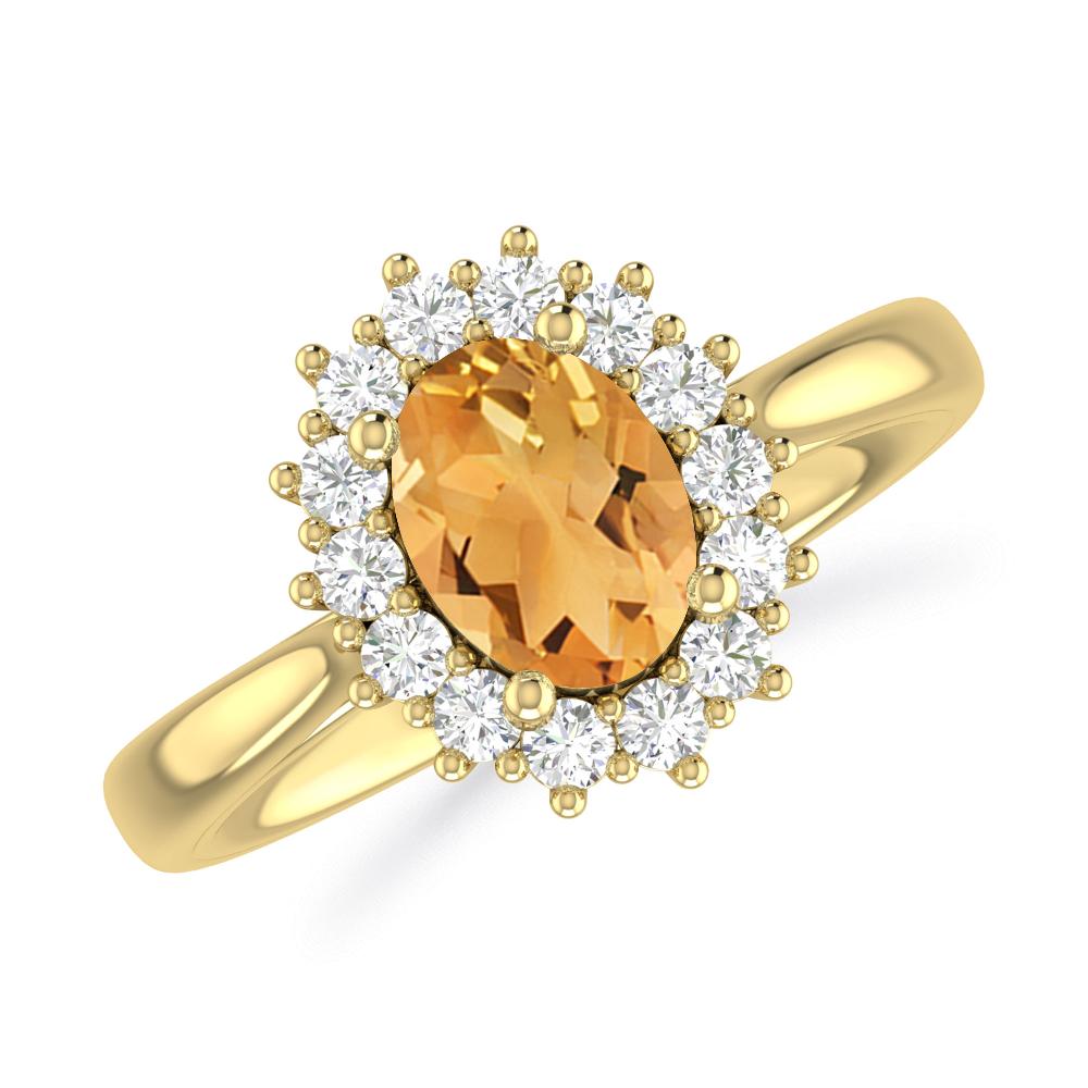 Yellow Gold - Citrine