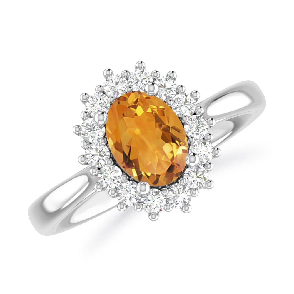 White Gold - Citrine