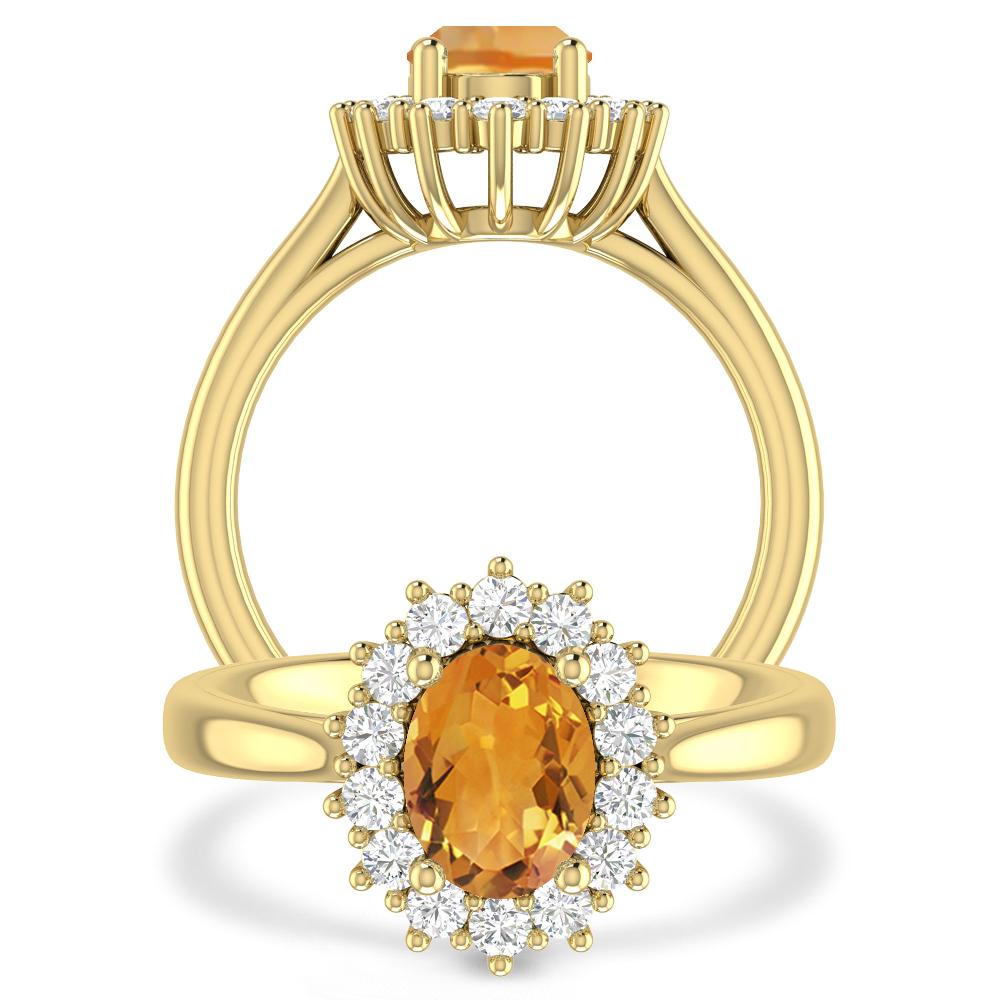 Yellow Gold - Citrine