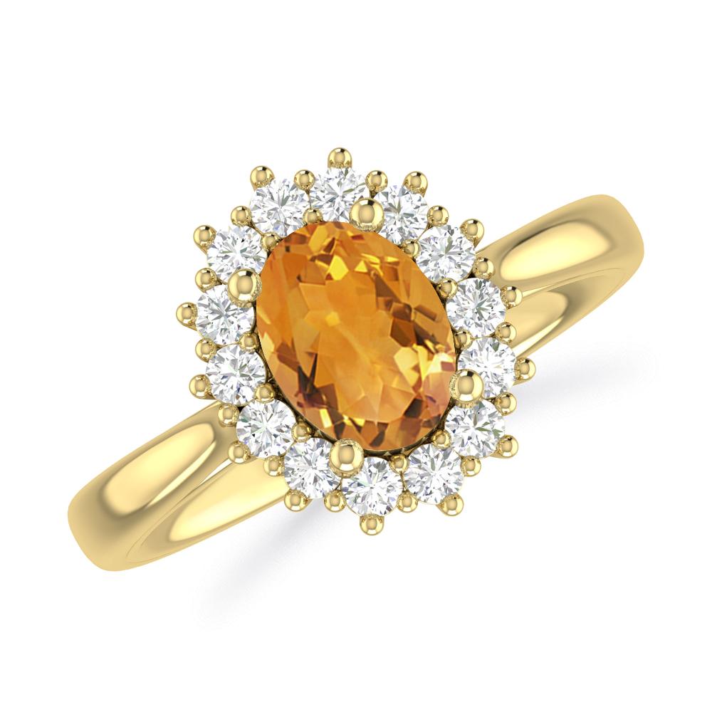 Yellow Gold - Citrine