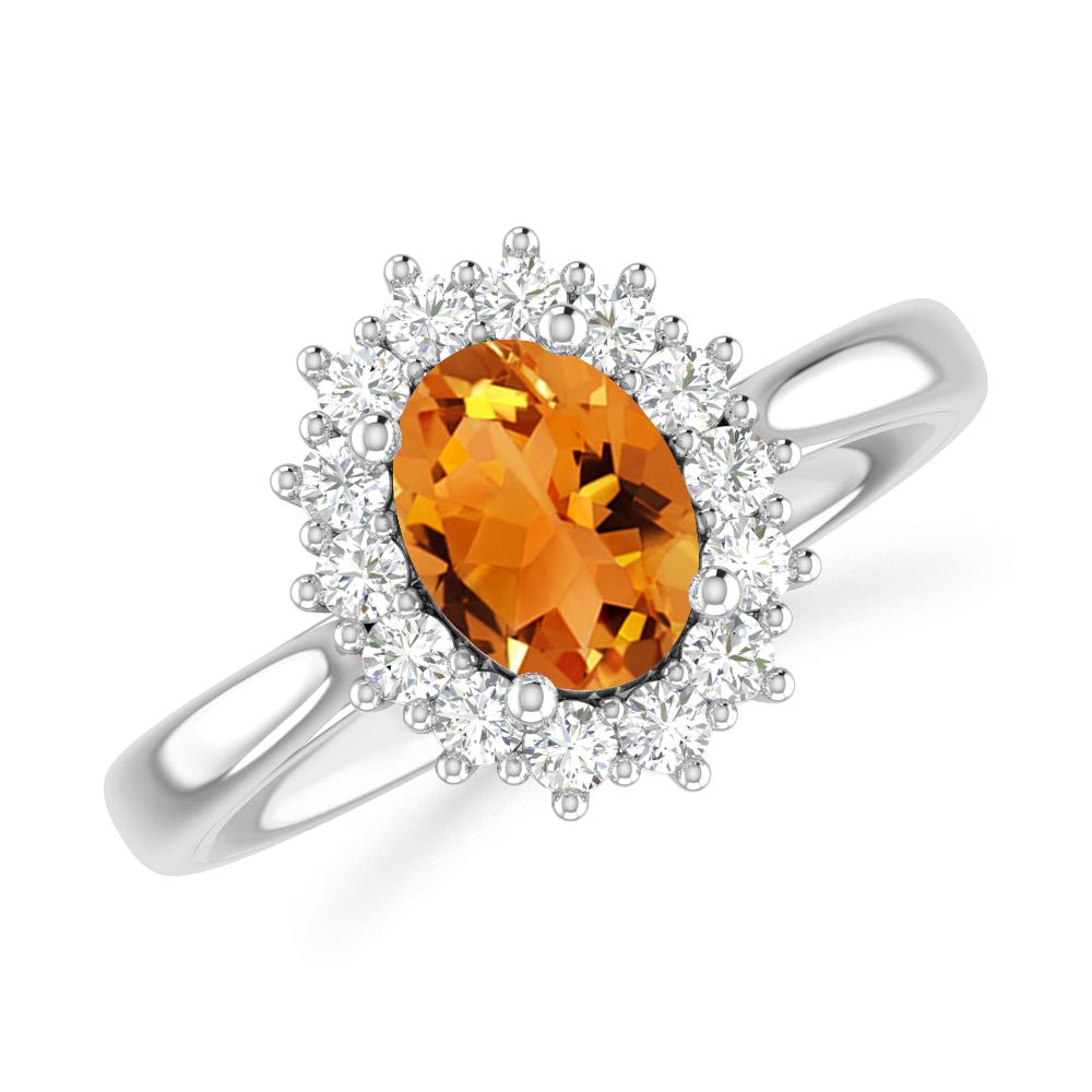 White Gold - Citrine