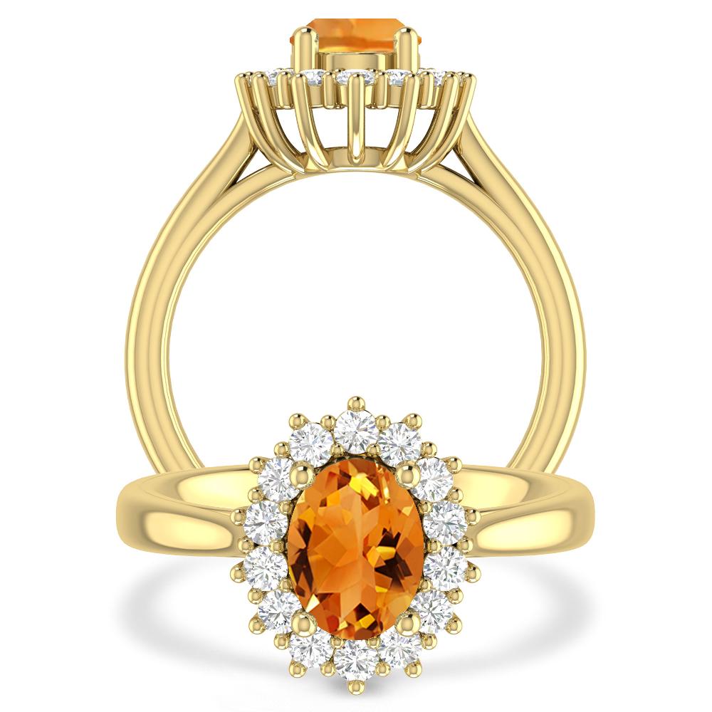 Yellow Gold - Citrine