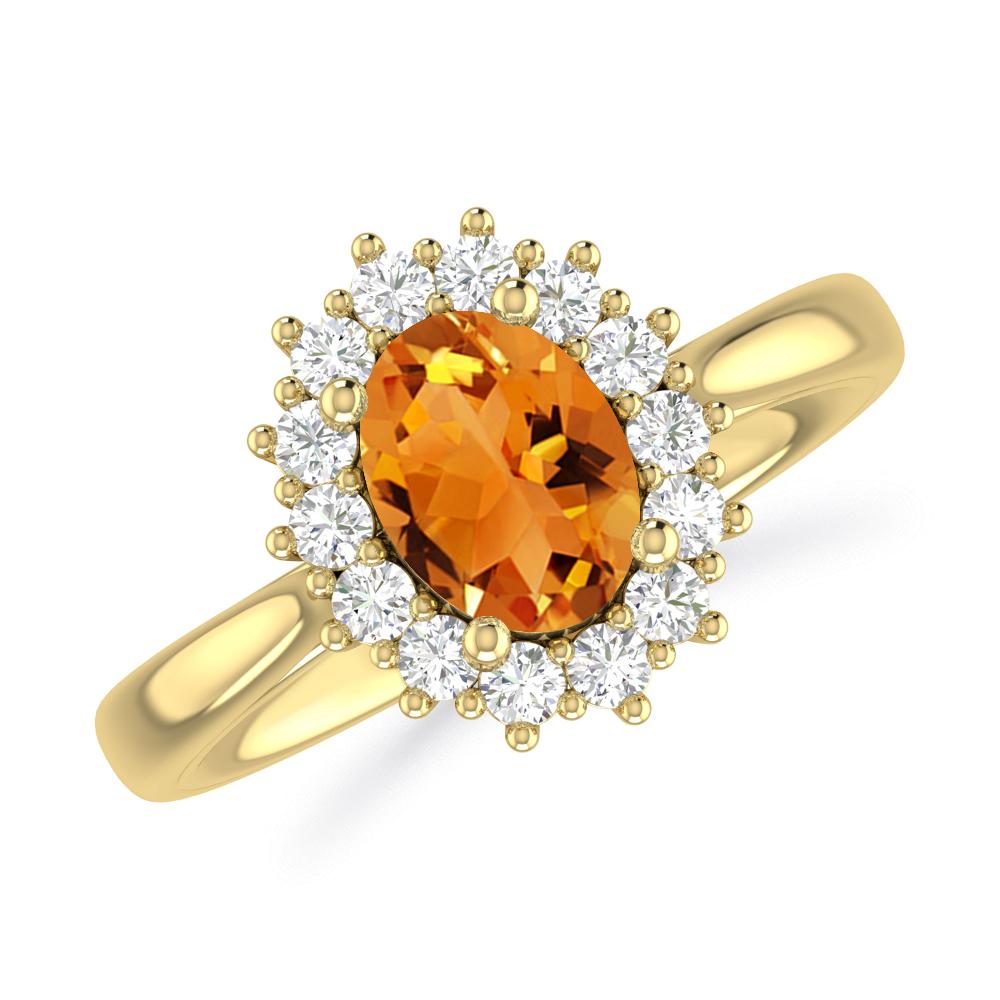 Yellow Gold - Citrine