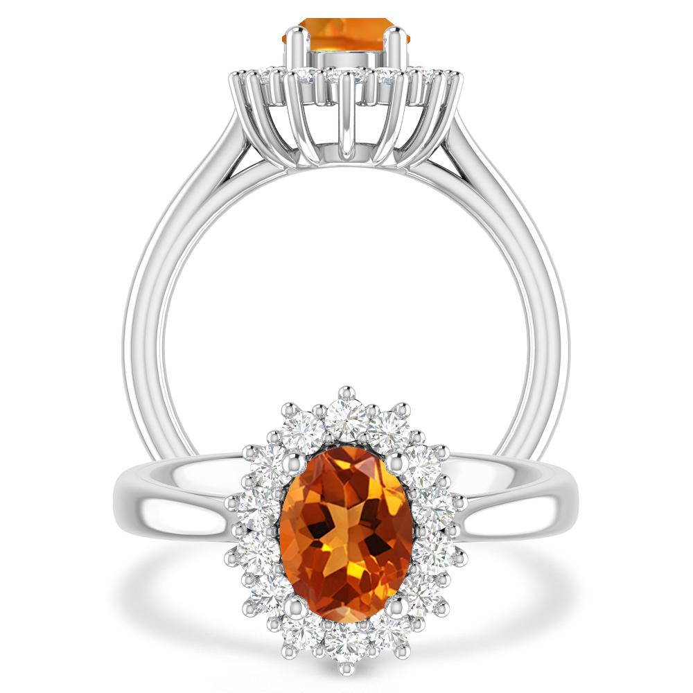 White Gold - Citrine