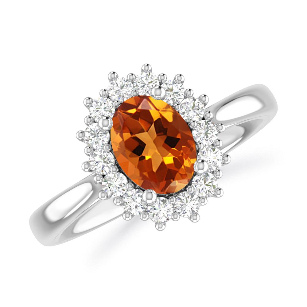 White Gold - Citrine