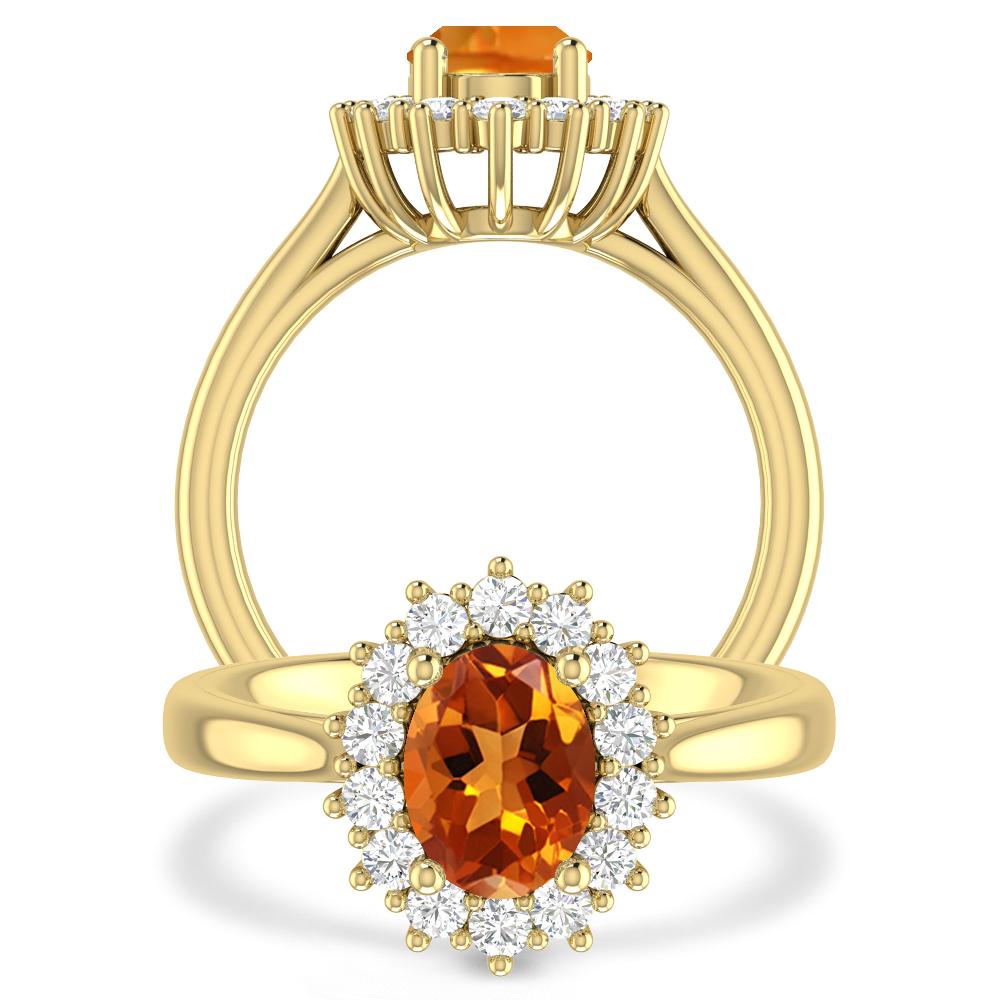 Yellow Gold - Citrine