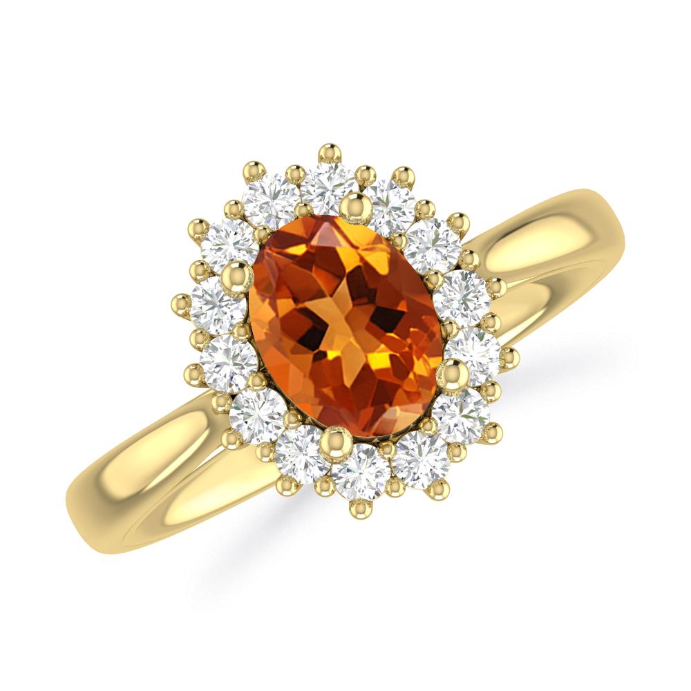 Yellow Gold - Citrine