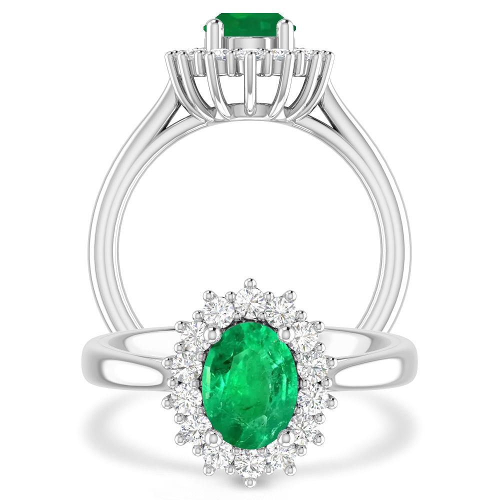 White Gold - Emerald