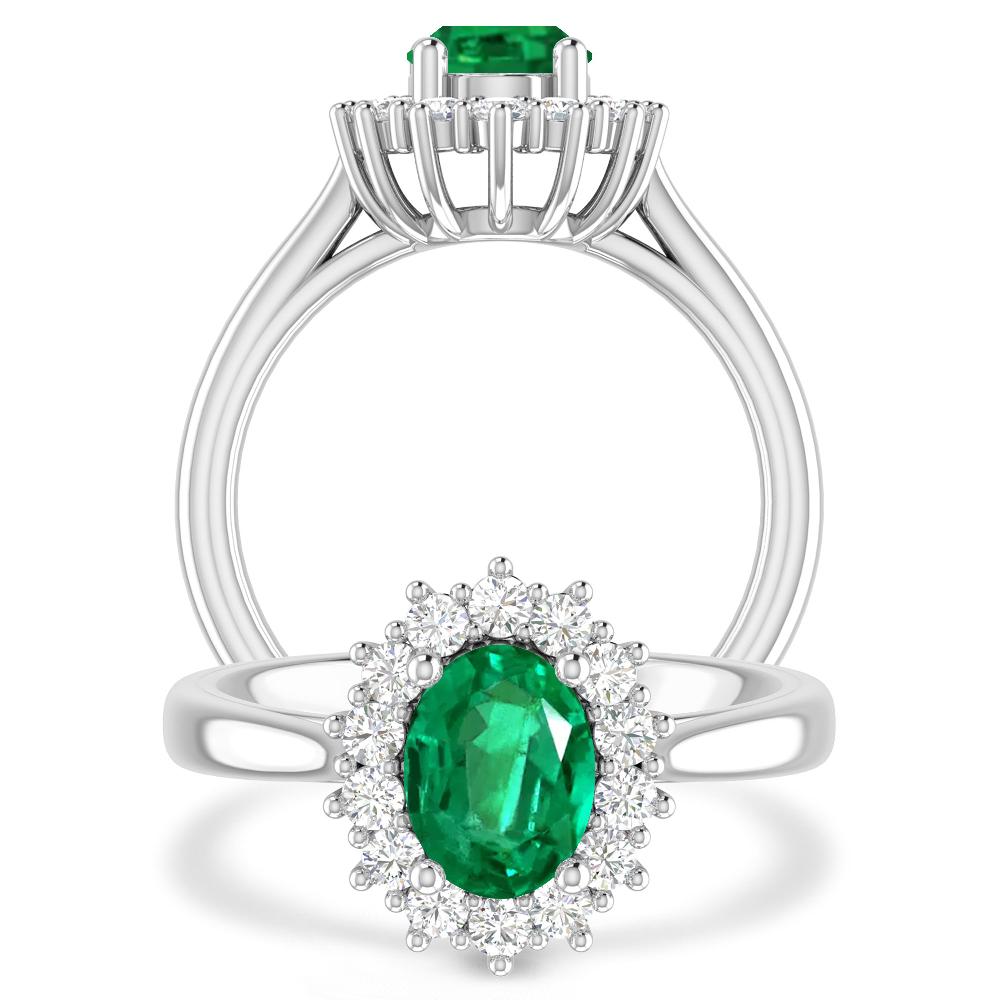 White Gold - Emerald