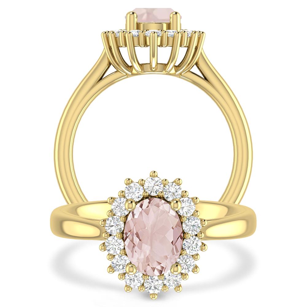 Yellow Gold - Morganite