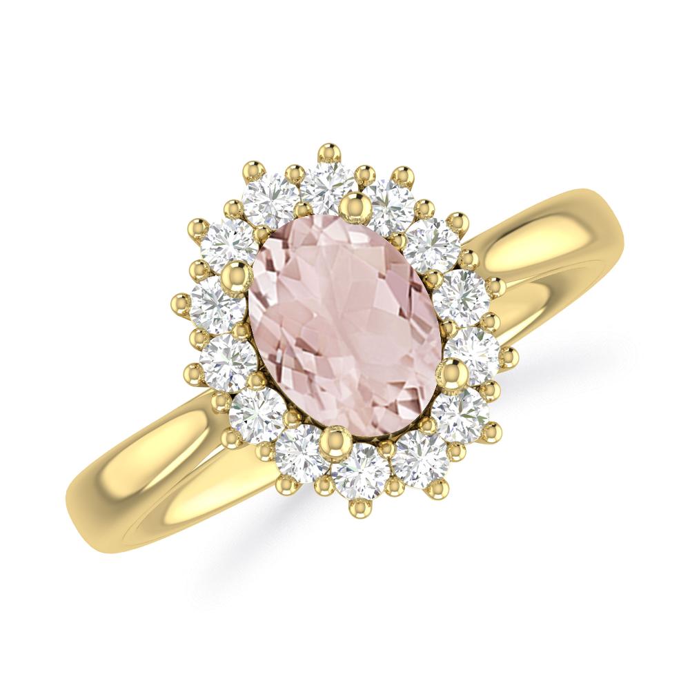 Yellow Gold - Morganite