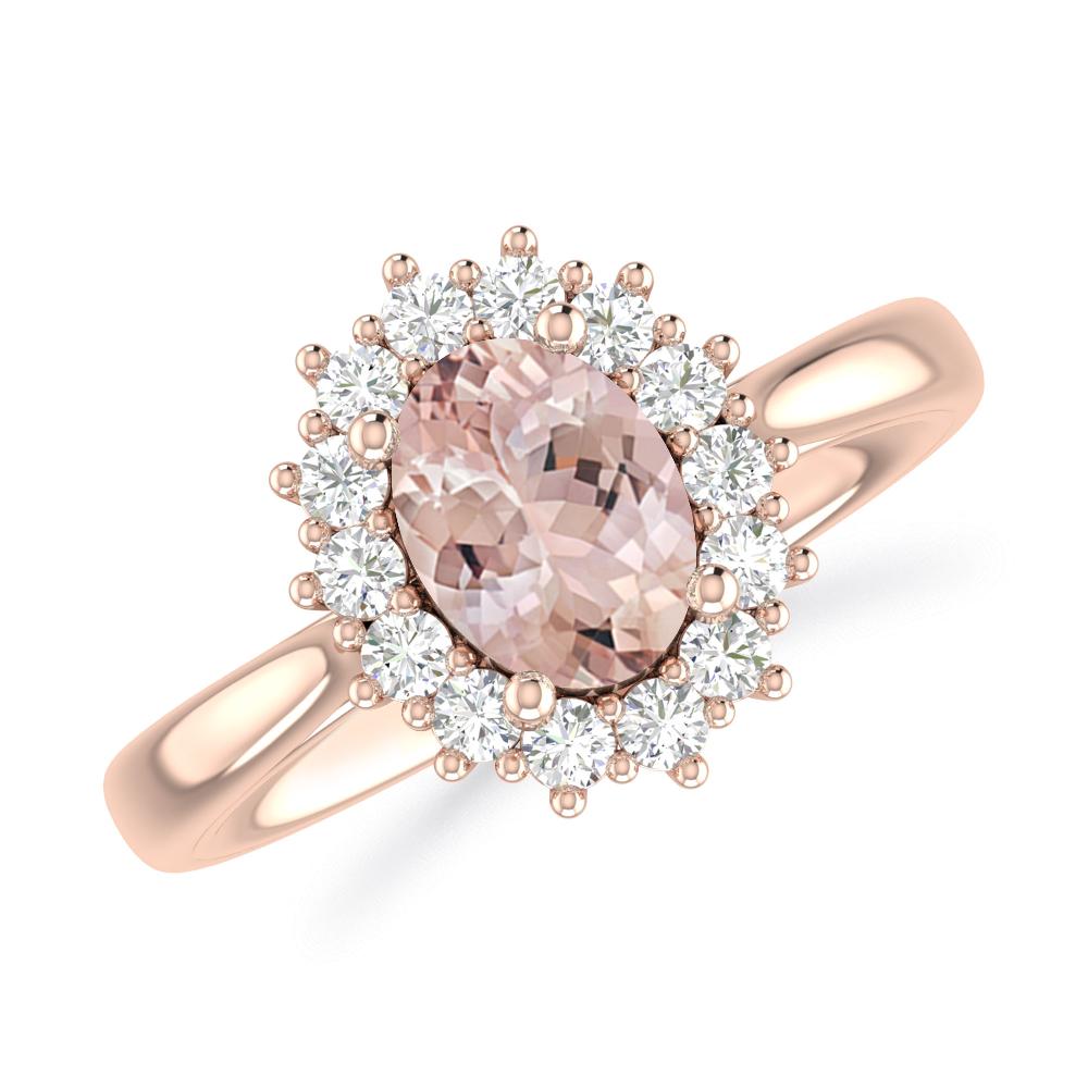 Rose Gold - Morganite