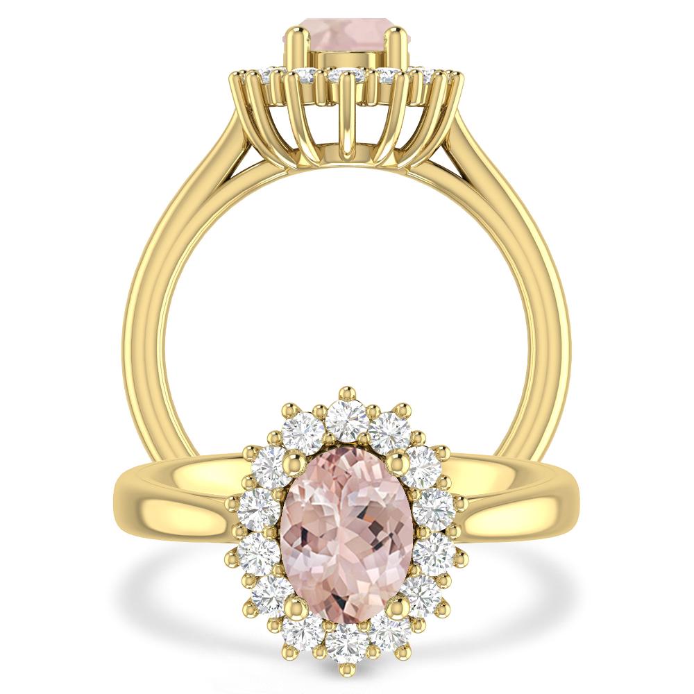 Yellow Gold - Morganite