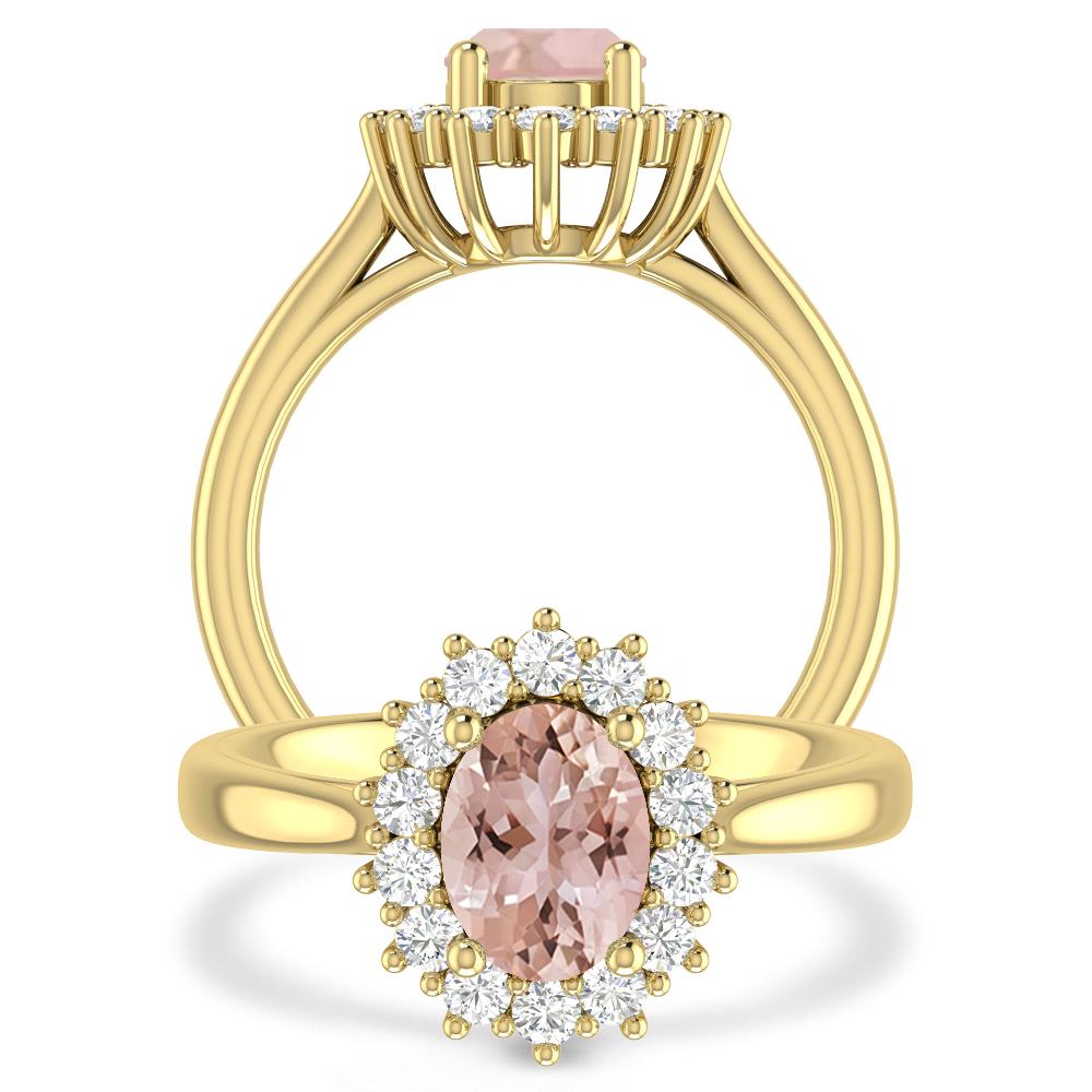 Yellow Gold - Morganite