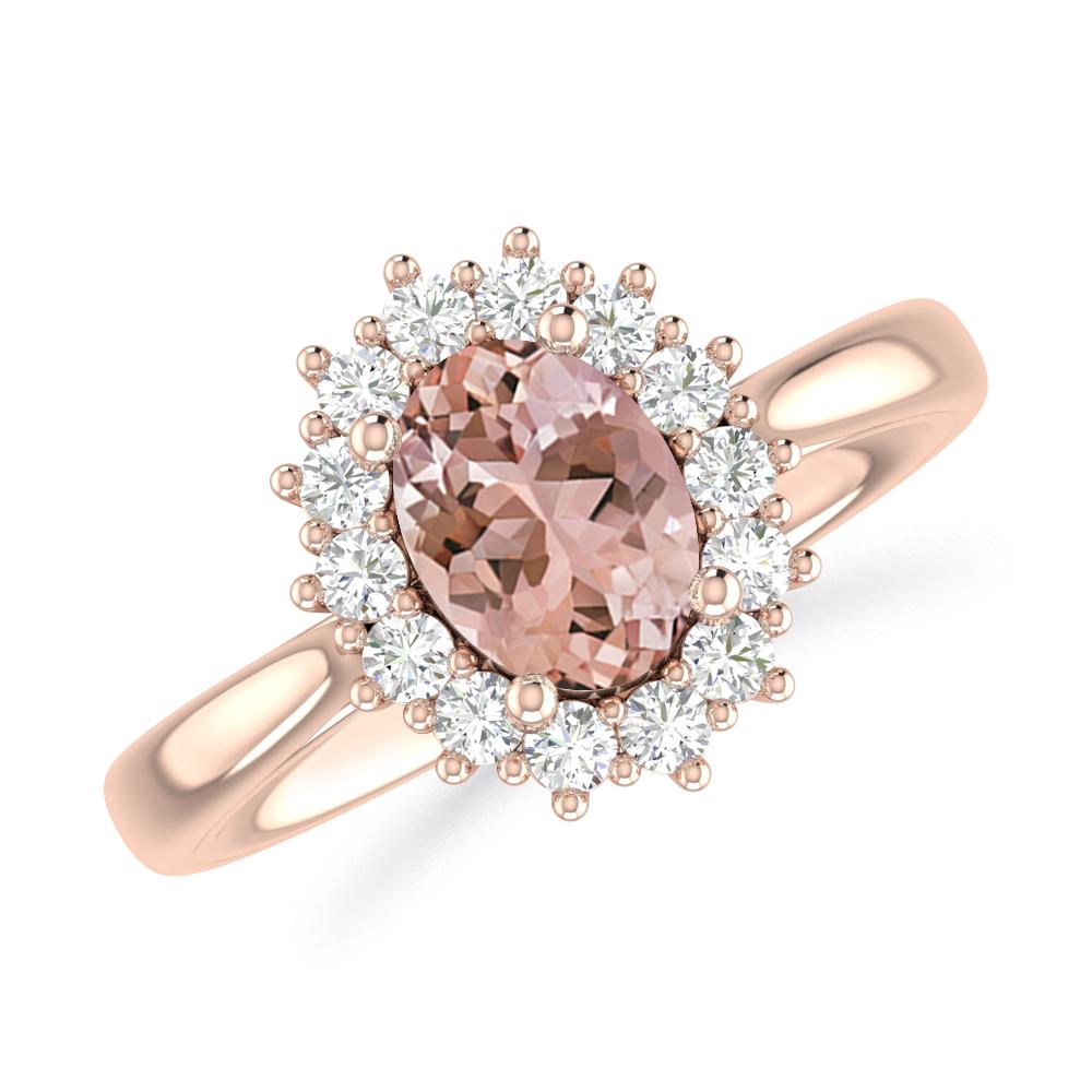 Rose Gold - Morganite