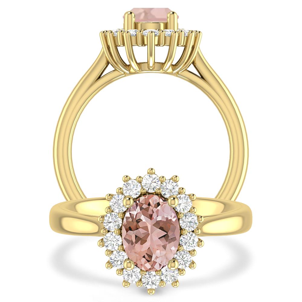 Yellow Gold - Morganite