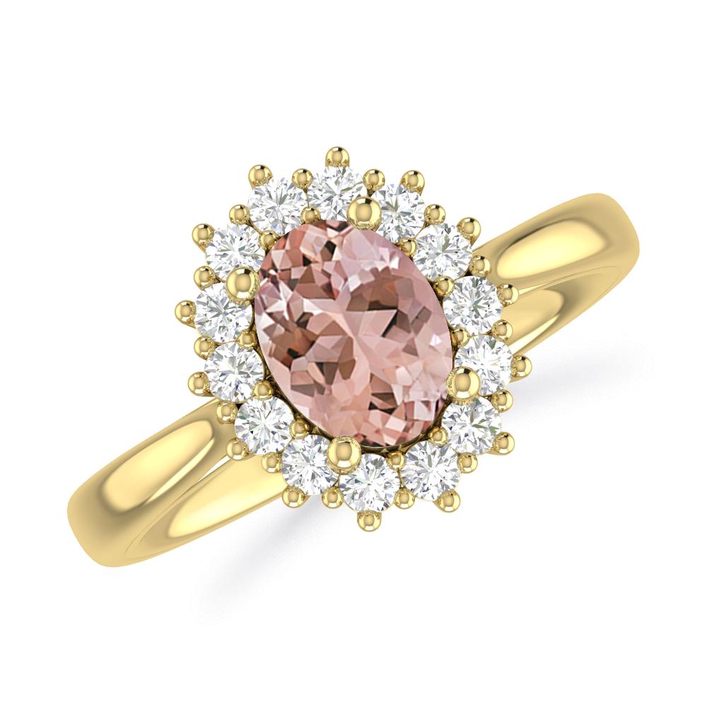 Yellow Gold - Morganite