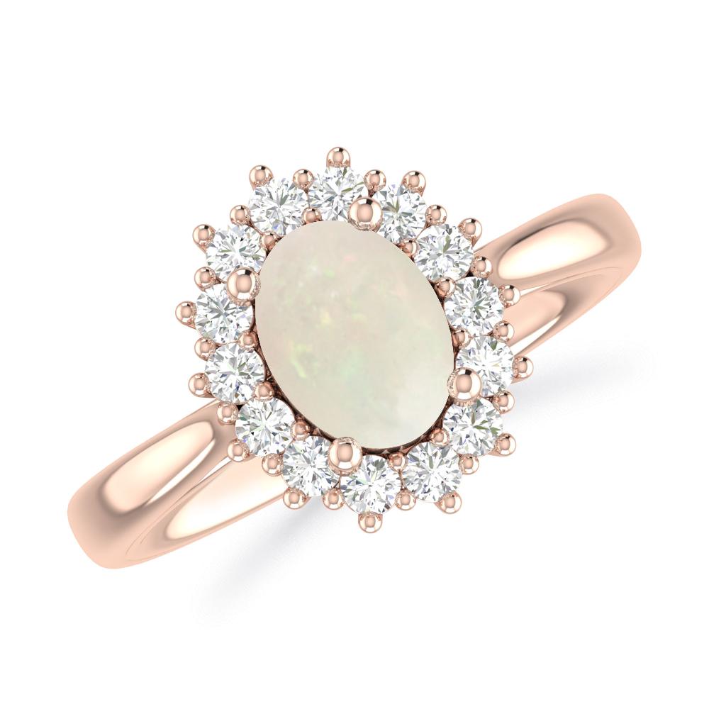 Rose Gold - Opal