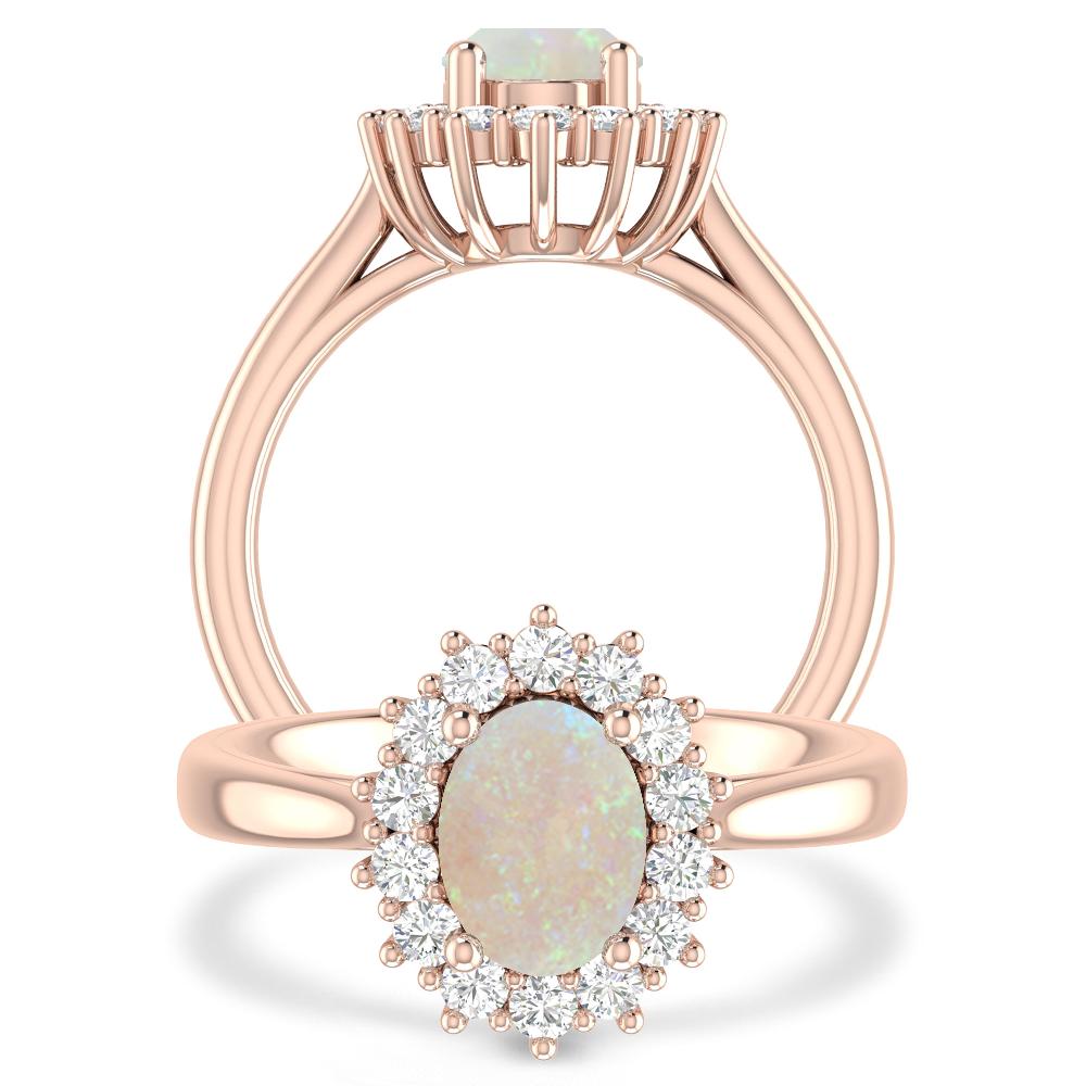 Rose Gold - Opal