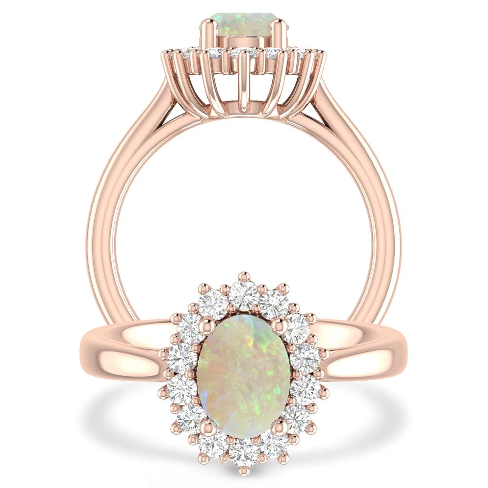 Rose Gold - Opal