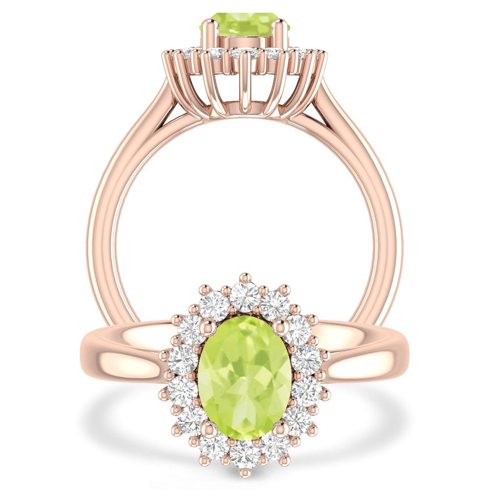 Rose Gold - Peridot