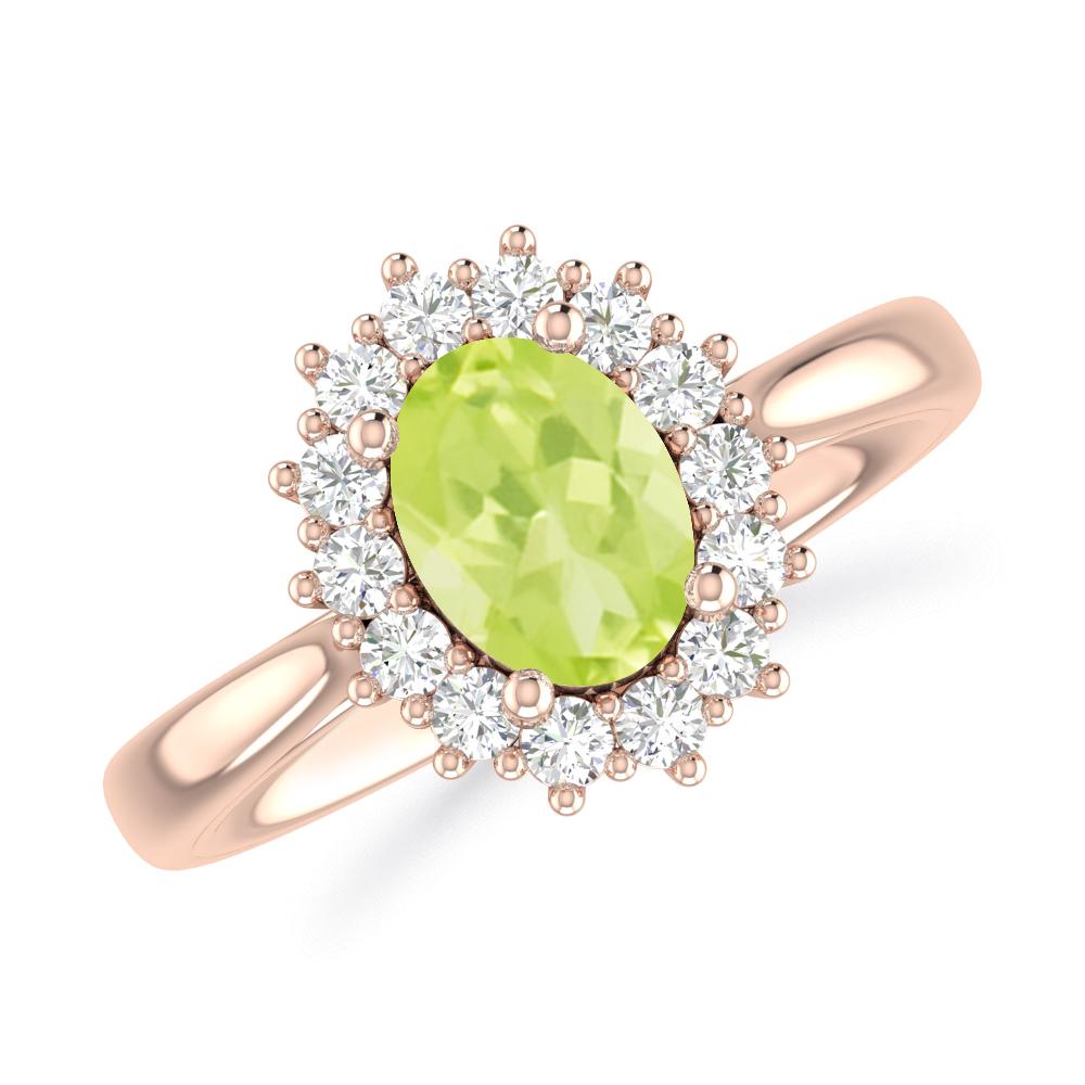 Rose Gold - Peridot