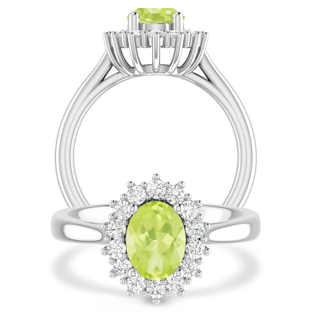 White Gold - Peridot