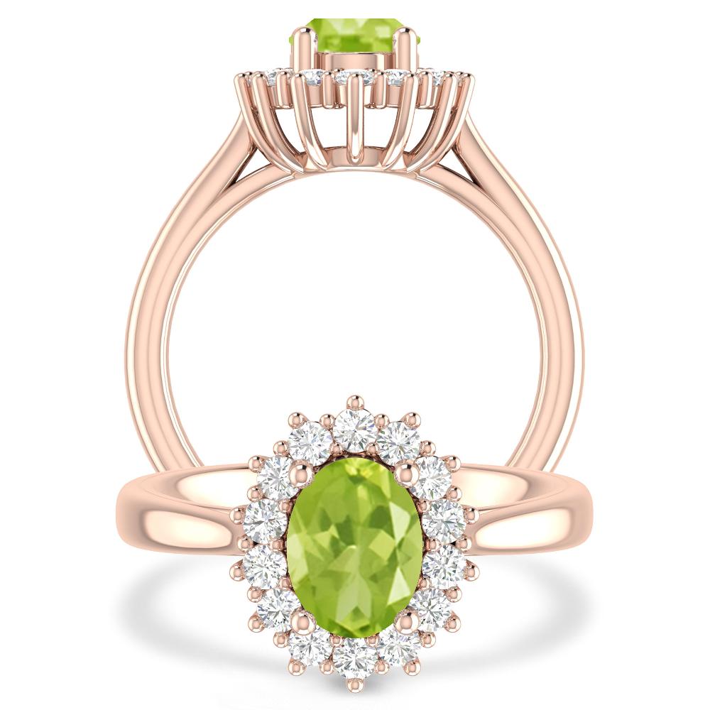 Rose Gold - Peridot