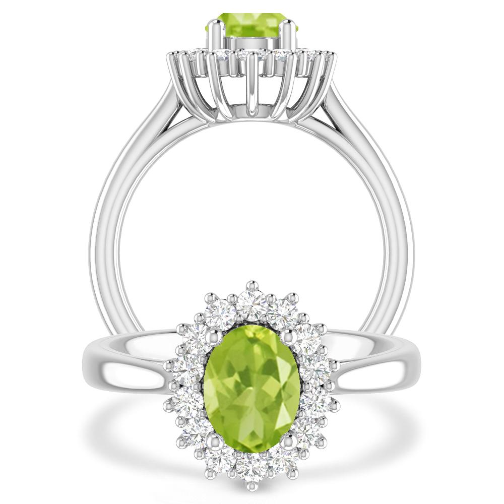 White Gold - Peridot