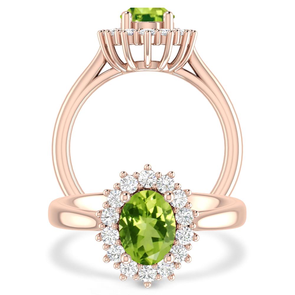 Rose Gold - Peridot